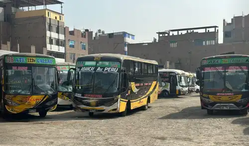 Línea Etcapsa, que cubre la ruta Callao-Ate, paraliza operaciones por extorsiones cupos son de S/10.000 de "inscripción" y pago mensual