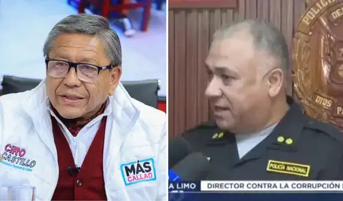 Policía tardó 6 días en ejecutar orden de detención contra gobernador Ciro Castillo. Foto: composición LR Policía tardó 6 días en ejecutar orden de detención contra gobernador Ciro Castillo