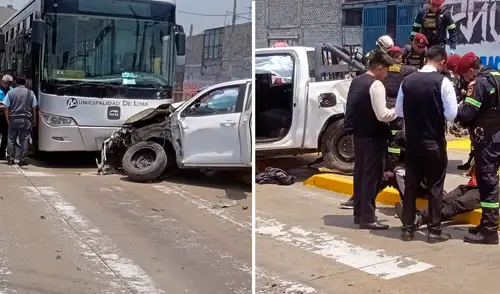 El accidente de tránsito dejó un herido, quien fue trasladado a una clínica local. El accidente de tránsito dejó un herido, quien fue trasladado a una clínica local.
