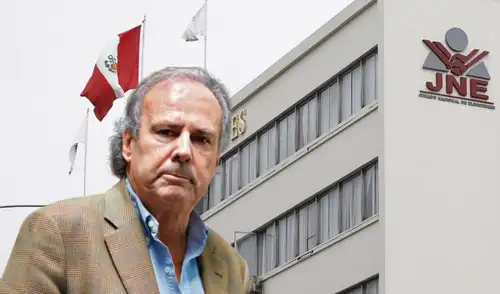 Alfredo Barnechea reapareció tras haber declarado contra el JNE por el retiro de Acción Popular de las Elecciones 2026. Foto: Composicíón/LR Alfredo Barnechea, JNE, Acción Popular