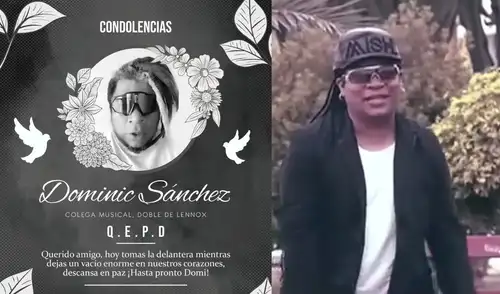El imitador de 'Yo soy' falleció en su vivienda luego de que un sujeto le disparara en la puerta de su casa y escapara en una motocicleta. Imitador de 'Lennox' de 'Yo soy' es asesinado a balazos