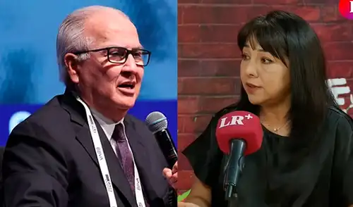 Mirtha Vásquez en conversaciones con Ahora Nación para postular al Congreso.