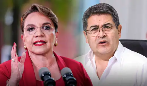 Juan Orlando Hernández respondió con otra denuncia: acusó al gobierno de Xiomara Castro de querer atentar contra su vida.