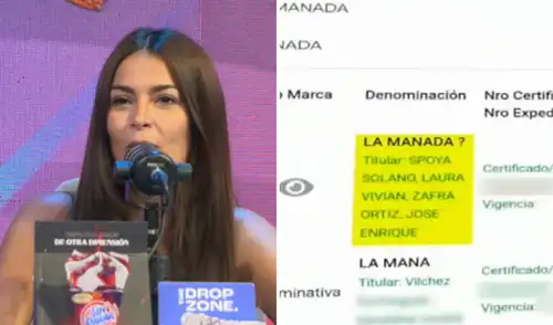 Conductora comentó que dentro de poco se incluirá a sus compañeros del podcast en el registro de 'La manada'. Laura Spoya explica por qué registró la marca 'La manada' tras su salida de 'Todo Good'.