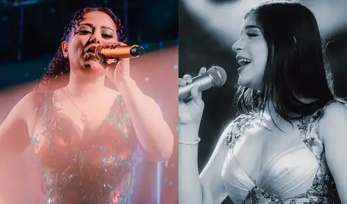 Ana Lucía Urbina tuvo que apoyar a Cielo Fernández tras quedarse sin voz en pleno show de Corazón Serrano y usuarios la elogian: “Súbanle el sueldo”