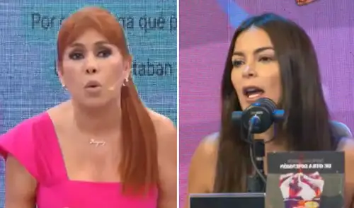 "Ella pensará que lo que ella dice es palabra 'santa'", indicó Magaly Medina sobre Laura Spoya. Magaly Medina desestima justificación de Laura Spoya.