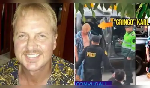 ‘Gringo Karl’ reaparece y termina en comisaría tras fuerte pelea con amigo de su esposa ‘Gringo Karl’ reaparece y termina en comisaría tras fuerte pelea con amigo de su esposa
