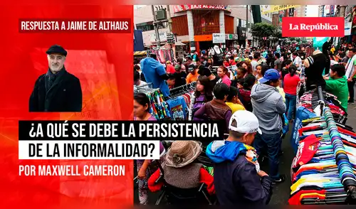 Maxwell Cameron responde a De Althaus maxwell