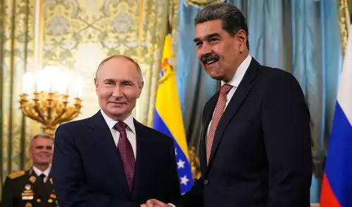 Rusia mostró su apoyo a Venezuela y advirtió a Estados Unidos tras bloqueo petrolero. Rusia mostró su apoyo a Venezuela y advirtió a Estados Unidos tras bloqueo petrolero.