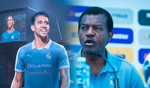 Julio César Uribe anunció el nuevo fichaje de Sporting Cristal. Foto: Lr/Sporting Cristal Julio César Uribe anunció el nuevo fichaje de Sporting Cristal.