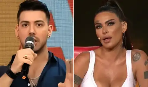 Jean Paul santa María y Angie Jibaja