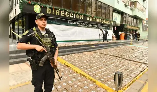 Cargamento de marihuana 'creepy' decomisado en Chilca, al sur de Lima. Cargamento de marihuana 'creepy' decomisado en Chilca, al sur de Lima.