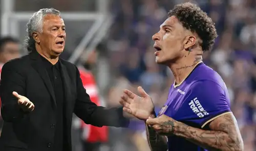 Paolo Guerrero criticó a Néstor Gorosito por los cambios en Alianza Lima.