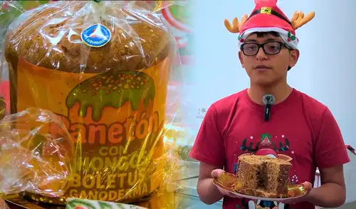 Nills Pedro Osorio, de 14 años, ha creado un panetón innovador elaborado con productos naturales que compite hoy en el mercado peruano como opción saludable.