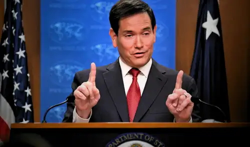 Marco Rubio califica de intolerable la relación de Estados Unidos con Venezuela.
