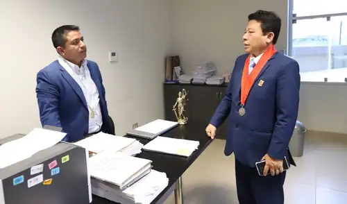 Presidente destacó la productividad alcanzada por el Primer Juzgado de Familia. Fuente: Difusión. Presidente destacó la productividad alcanzada por el Primer Juzgado de Familia. Fuente: Difusión.