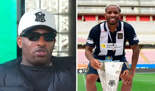 Jefferson Farfán fue campeón de la Liga 1 con Alianza Lima en el 2021-2022. Foto: composición LR/YouTube/FPF