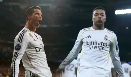 El astro francés rindió homenaje a 'Cr7' en el partido contra Sevilla.