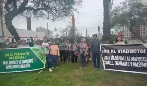 A pesar de que Emape insiste en los beneficios del viaducto, cuyo costo asciende a S/51,3 millones, vecinos argumentan que afectará las áreas verdes y generará contaminación sonora.