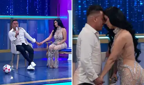 La pareja se sentó en el set de la Chola Chabuca y dieron detalles de cómo marcha su relación.