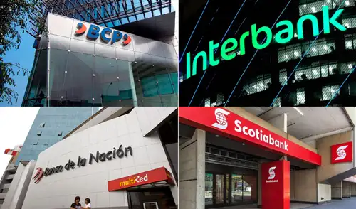 Estos son los horarios de atención de BCP, Interbank, Banco de la Nación y Scotiabank.