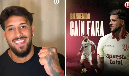 Caín Fara mandó mensaje a los hinchas de Universitario