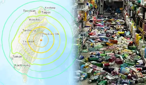 Un terremoto de 6,1 sacudió el este de Taiwán en horas de la mañana del último miércoles.