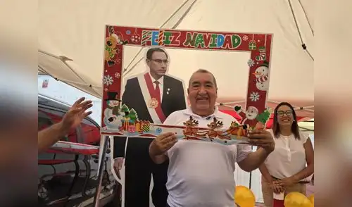 Mario Vizcarra visitó a su hermano durante chocolatada que organizó el exmandatario al exterior del penal de Barbadillo.