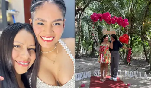 Lis Padilla y su novia