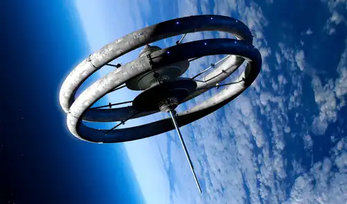 Rusia propone un concepto de estación espacial que puede generar gravedad. Foto: Mark Garlick / Science Photo Library