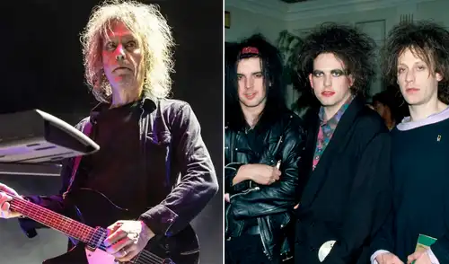 Perry Bamonte estuvo en el grupo de 1990 hasta 2005, participando en casi 400 conciertos con The Cure.