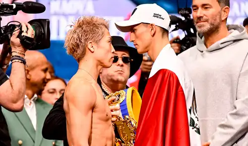 El 'Monstruo' japonés enfrentará a Alan 'Rey David' Picasso por primera vez. Foto: Naoya Inoue Team El 'Monstruo' japonés enfrentará a Alan 'Rey David' Picasso por primera vez. Foto: Naoya Inoue Team