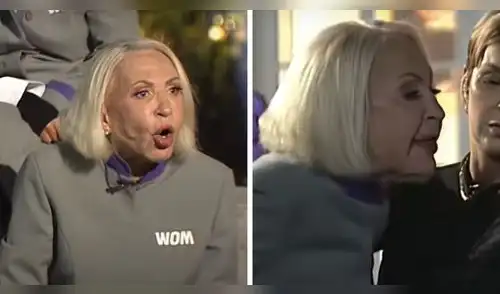 Laura Bozzo protagoniza tenso cruce de palabras con modelo argentino.