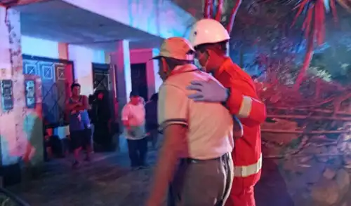 COER informó sobre derrumbes y heridos en La Libertad tras sismo de 6,0 en Chimbote.