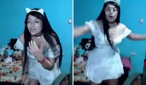 La creadora de contenido realizaba un live en Kick cuando fue sorprendida por el sismo de magnitud 6,0 que remeció Chimbote.