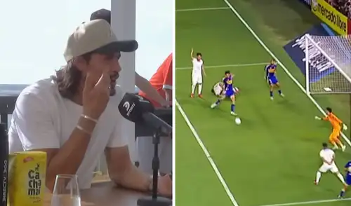 Edinson Cavani habló sobre el gol que falló frente a Alianza Lima. Foto: composición LR/Dsports/YouTube Edinson Cavani habló sobre el gol que falló frente a Alianza Lima. Foto: composición LR/Dsports/YouTube