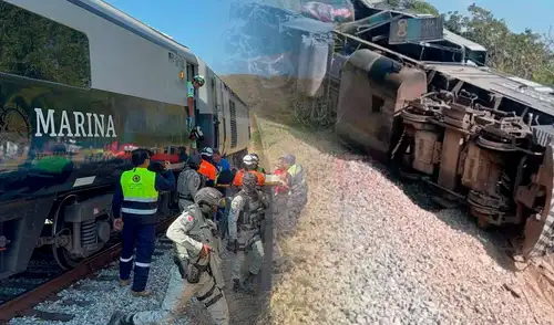 México sufrio una tragedia con el descarrilamiento del Tren Interoceanico.