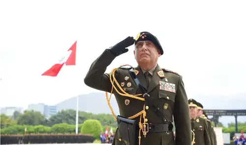 César Augusto Briceño Valdivia es el nuevo jefe de las FF.AA del Perú. Foto: Ejército del Perú César Augusto Briceño Valdivia