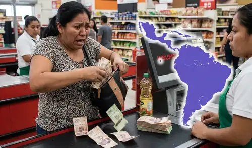 Los 10 países que registrarán la inflación más alta al finalizar 2025, según la OCDE.