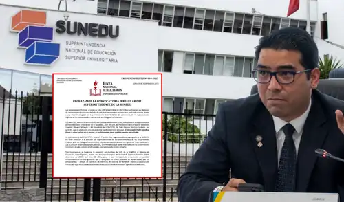 José Jerí | Minedu | Sunedu | Vicente Espinoza