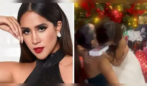 Melissa Paredes responde a críticas por regalarle un celular a su hija.