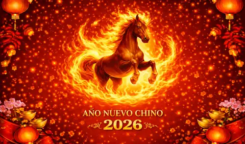 El Caballo de Fuego marca un nuevo ciclo según Año Nuevo Chino 2026 El Caballo de Fuego marca un nuevo ciclo según Año Nuevo Chino 2026