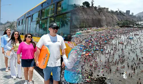 Metropolitano a playa Agua Dulce