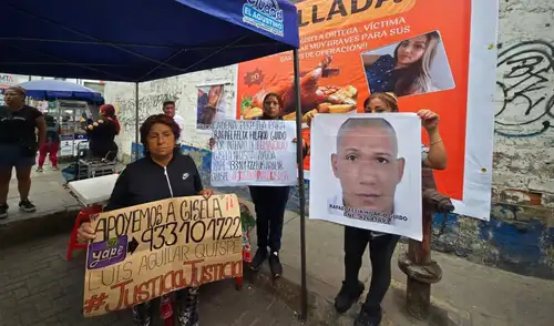 El agresor, Rafael Hilario Guido, fue ubicado por la Policía Nacional tras acudir al Hospital Guillermo Almenara.