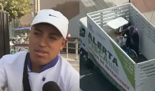 Decomisan por cuarta vez carretilla de comerciante ambulante