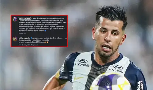 Pablo Ceppelini y su indirecta tras la salida de un jugador de Alianza Lima