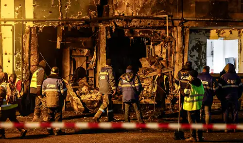 Al menos 24 muertos y 29 heridos deja ataque de Ucrania en Jersón durante la noche Año Nuevo, según Rusia
