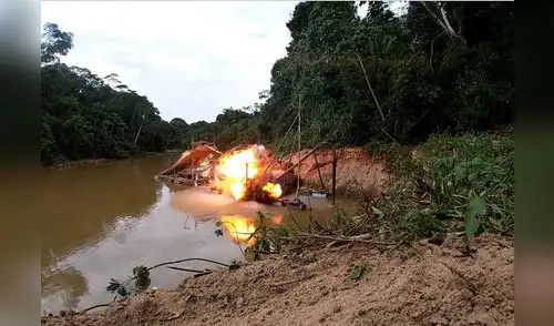 Minería ilegal en Madre de Dios