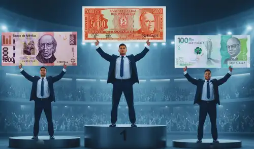 Tres divisas de América Latina se apreciaron más del 15% frente al dólar estadounidense.