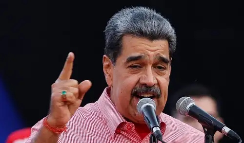 Nicolás Maduro fue consultado sobre el reciente ataque de EE. UU. a una instalación portuaria en Venezuela.